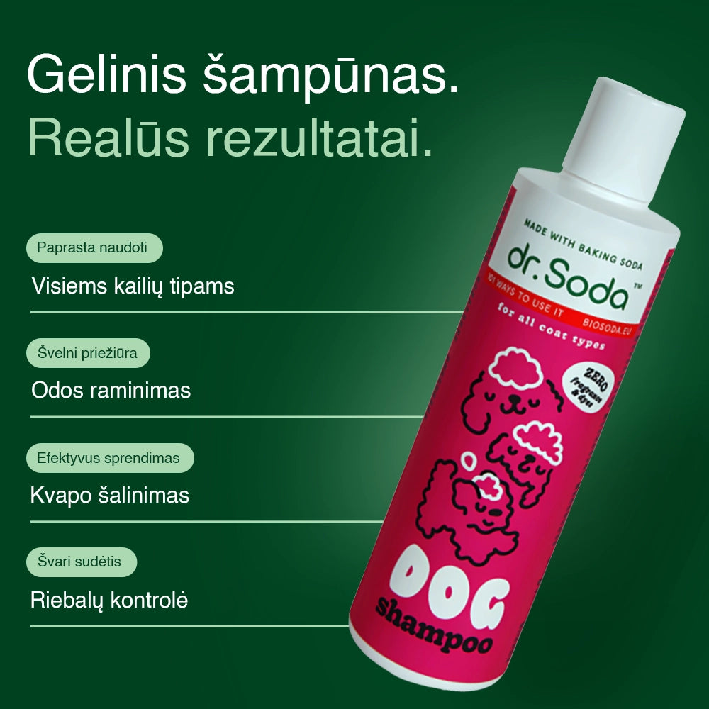 Gentle Dog Shampoo lang-lt