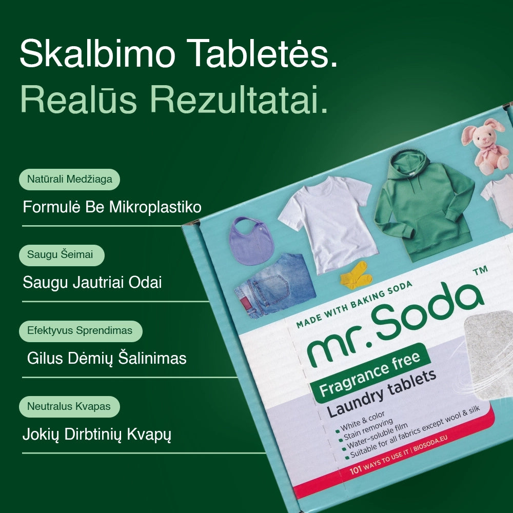 Skalbinių tabletės