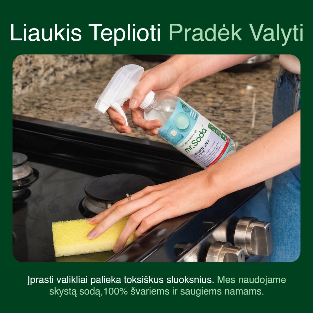 Universalus purškiamas valiklis