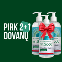 Hipoalerginis skystas indų ploviklis (500ml) | 2+1