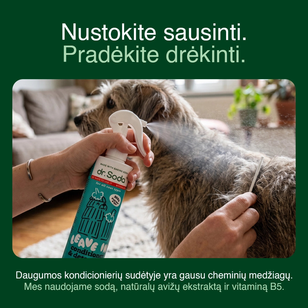 Pet Coat Conditioning Spray lang-lt