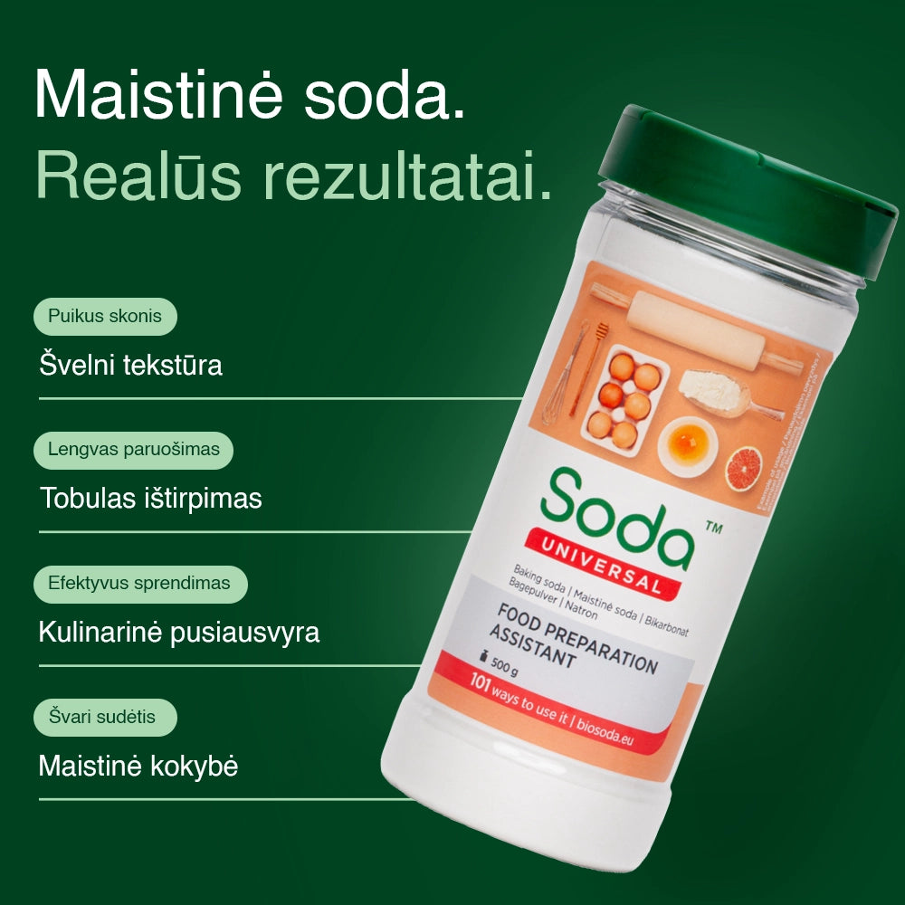 Premium Baking Soda Powder (500g) lang-lt