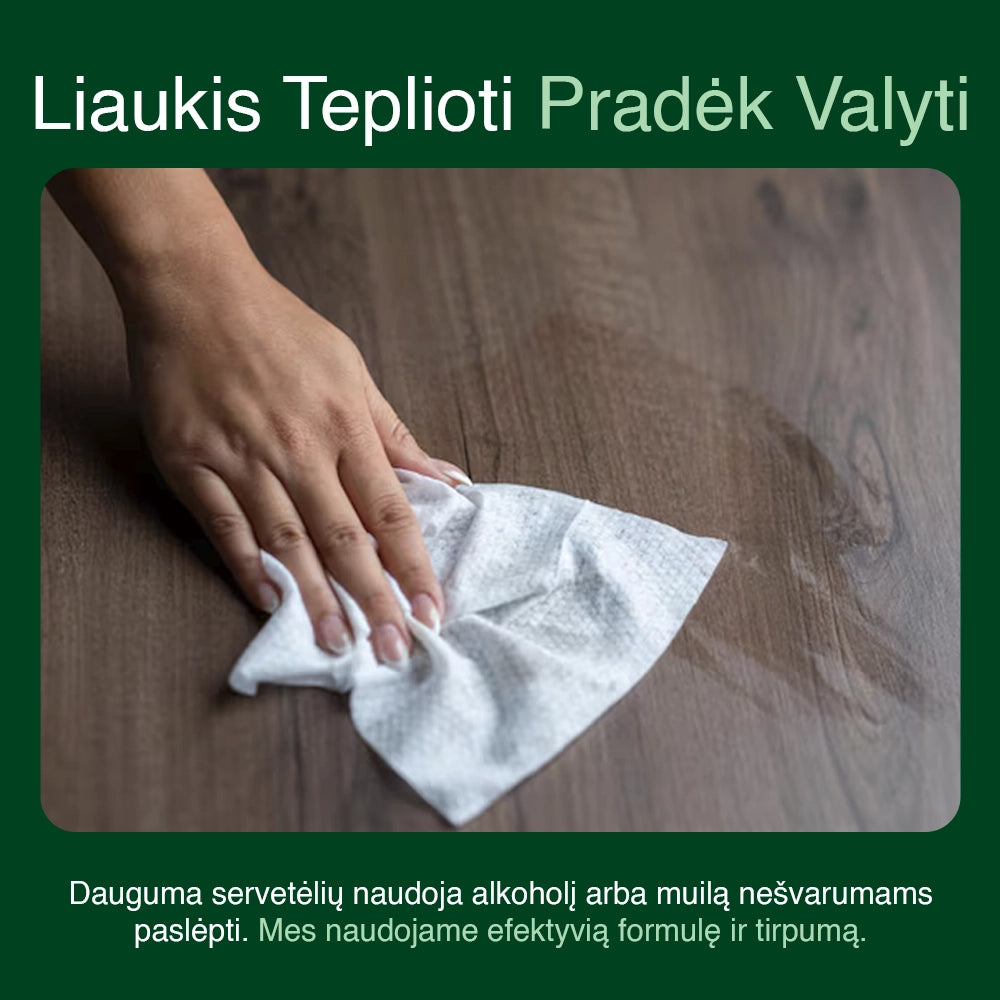 Universalios drėgnos servetėlės (25vnt.)
