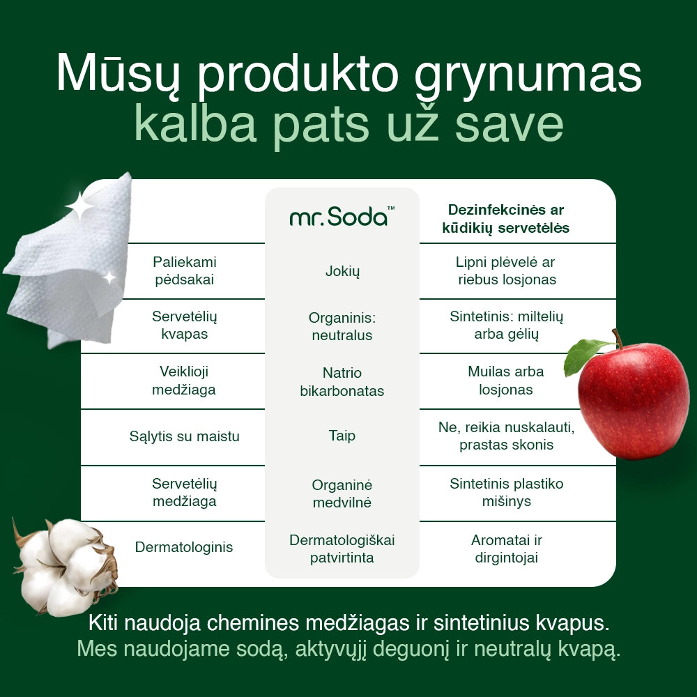 Universal Wet Wipes (25pcs) lang-lt
